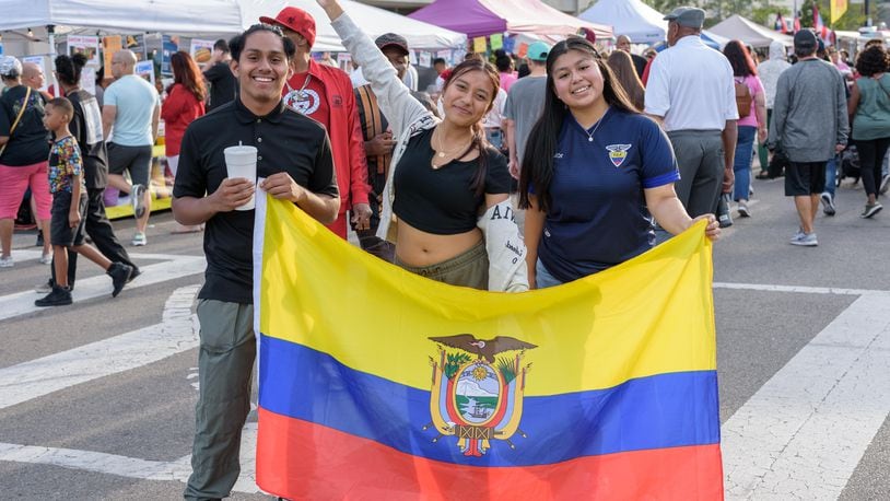 The 22nd annual Hispanic Heritage Festival, hosted by PACO (The Puerto Rican, American and Caribbean Organization) was held at RiverScape MetroPark in downtown Dayton on Saturday, Sept. 16, 2023. Did we spot you there? TOM GILLIAM / CONTRIBUTING PHOTOGRAPHER