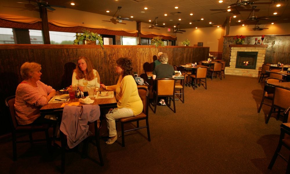 The dining area at the Grub Steak's location on 2098 S. Alex Rd., West Carrollton. Photo by Jim Witmer