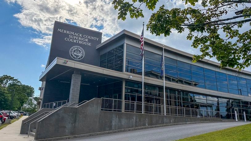 The exterior of the Merrimack County Superior Courthouse in Concord, N.H., is seen Friday, Aug. 23, 2024. (AP Photo/Holly Ramer)