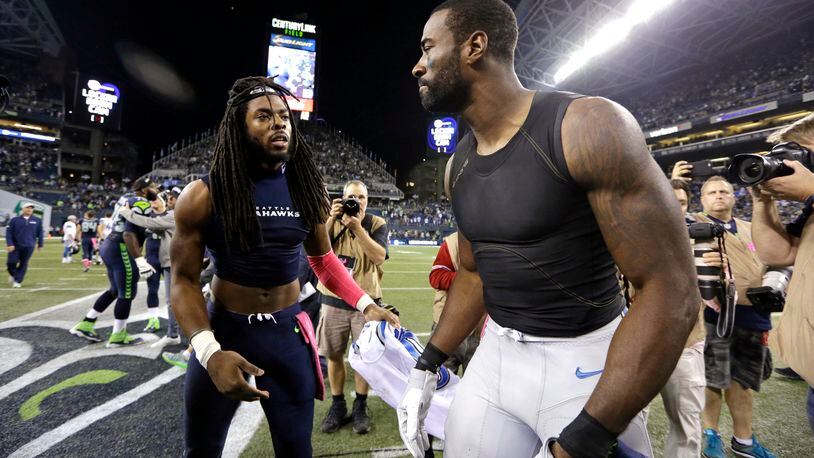 Calvin Johnson, Odell Beckham Jr. among NFL stars swapping jerseys