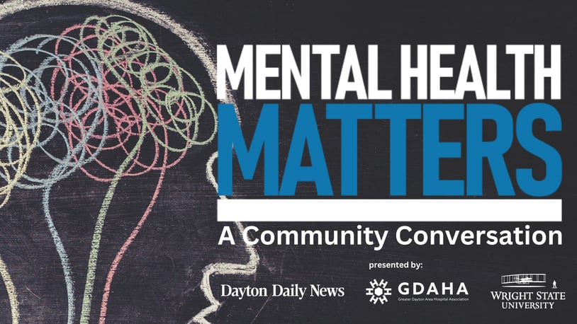 The Dayton Daily News, Greater Dayton Area Hospital Association (GDAHA, and Wright State University will host "Mental Health Matters: A Community Conversation" on Tuesday, Sept. 17, 2024 at the Wright State University Student Union.