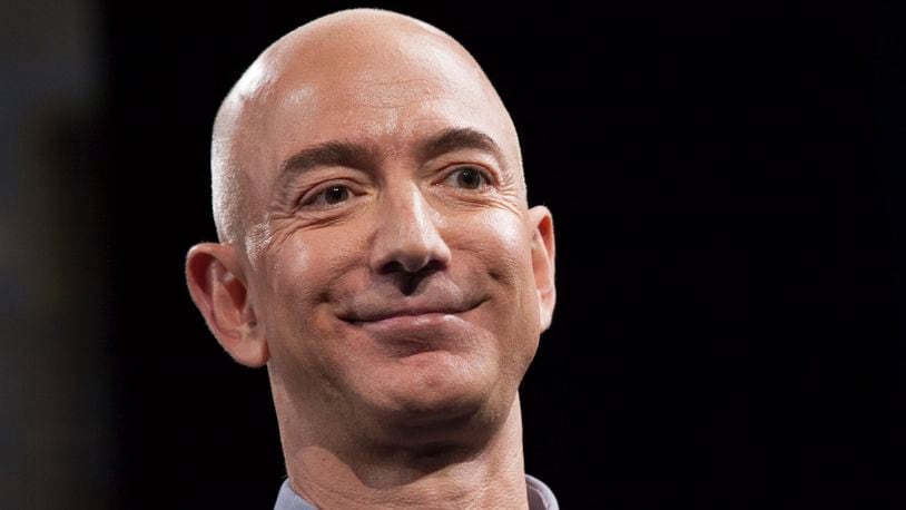 Jeff Bezos Pilots a Giant Robot