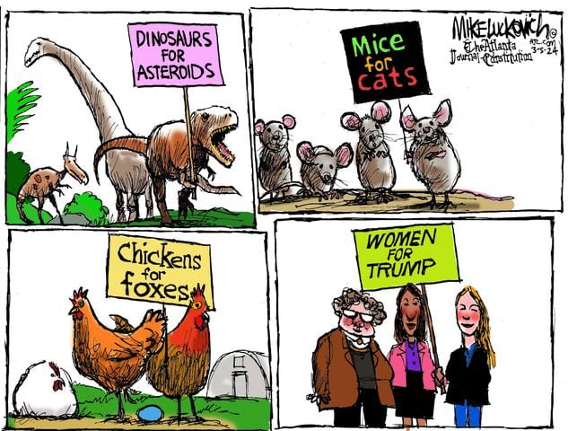 CARTOONS: Mike Luckovich, March 7, 2024