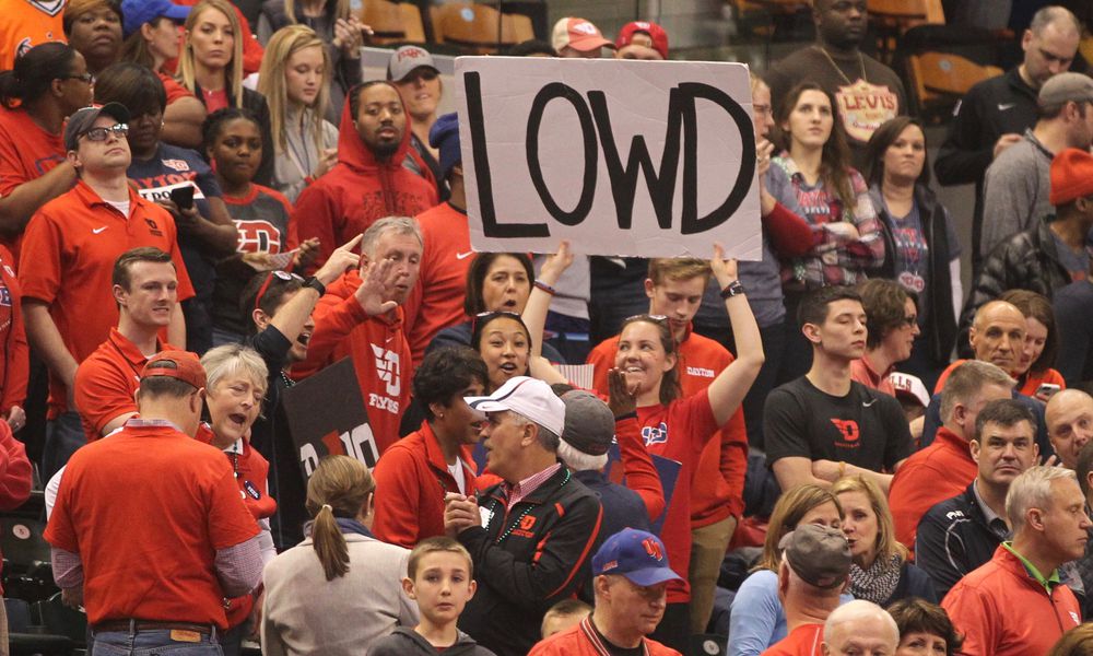 Dayton against Wichita State on Friday, March 17, 2017, at Bankers Life Fieldhouse in Indianapolis.