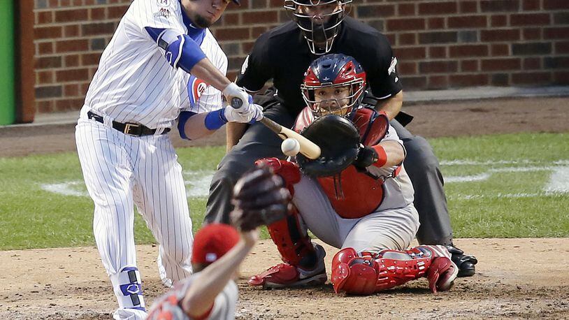 Cubs' Schwarber not cleared to play in field