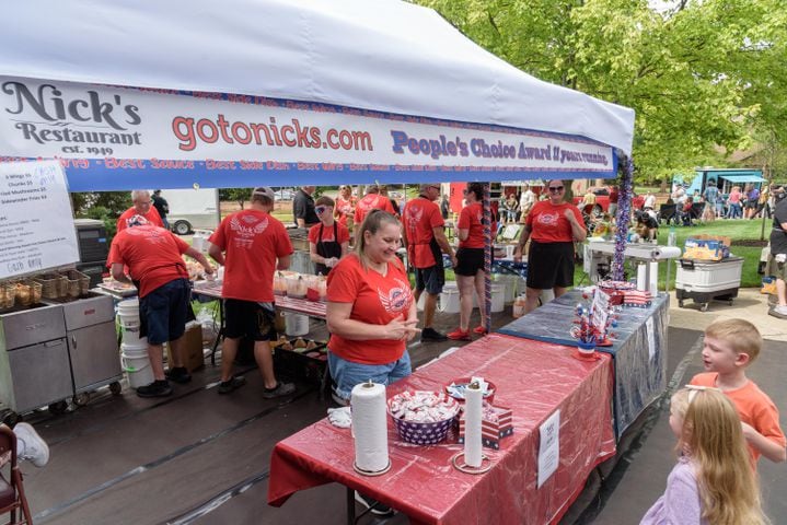 PHOTOS: Did we spot you at the Kickin’ Chicken Wing Fest at Fraze Pavilion?