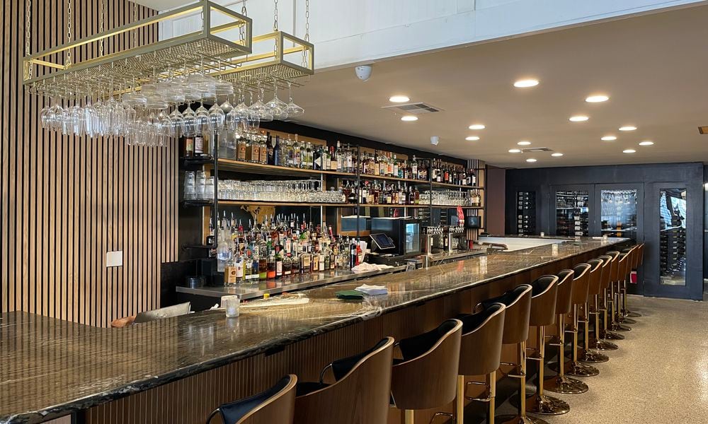 Meridien, Uptown Centerville’s newest restaurant featuring cocktails, wine and small plates, is now open at 28 West Franklin St. NATALIE JONES/STAFF