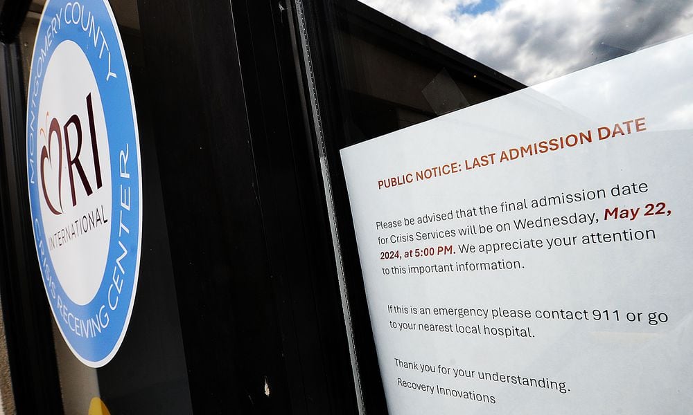 The final admission date for the RI International Montgomery County Crisis Receiving Center located at 601 S. Edwin C. Moses Blvd. was May 22, 2024. MARSHALL GORBY\STAFF