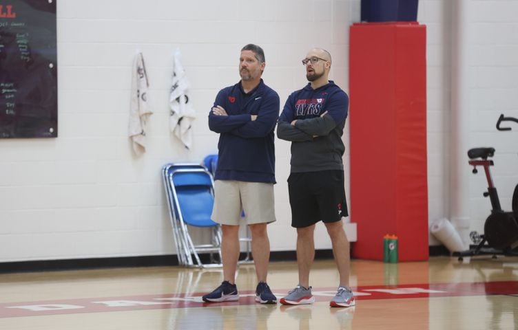 Dayton preseason practice