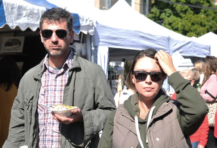 Did we spot you at the Waynesville Sauerkraut Festival?