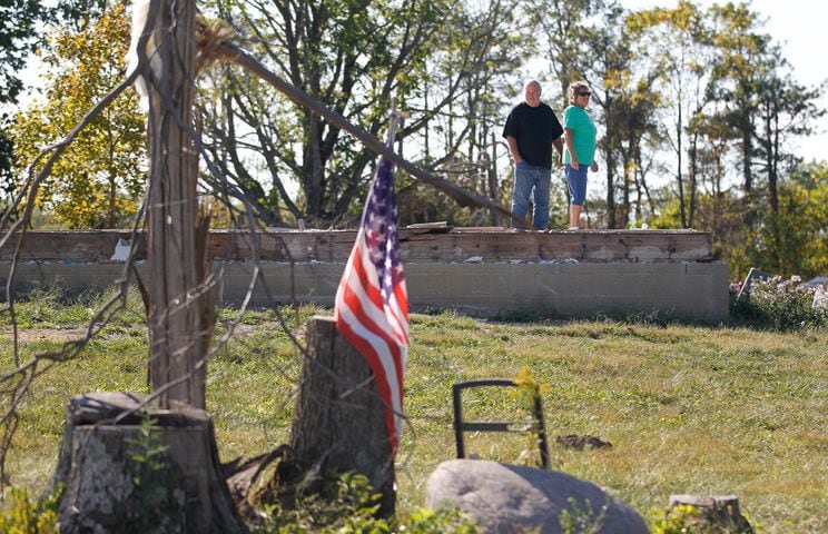 Tornado’s path: This couple’s home was the first leveled by monster EF4