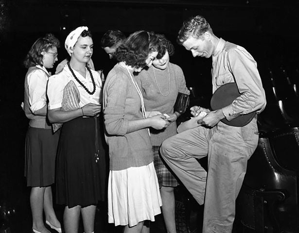 Photos: Memphis Belle visits Dayton on 1943 war bond tour