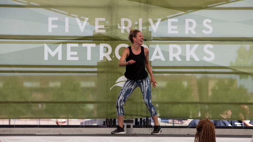 Fitness in the Park will return to RiverScape MetroPark this spring with reduced capacity and other additional safety measures - JAN UNDERWOOD