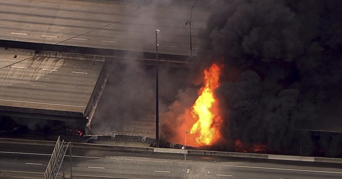 Homeless man scapegoated in fiery Atlanta bridge collapse