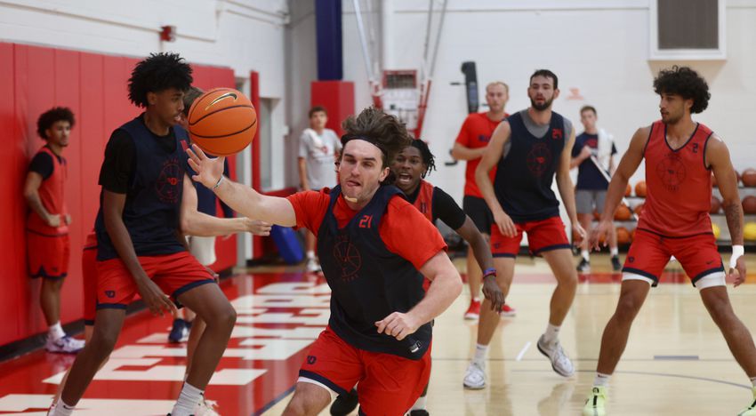 Dayton preseason practice