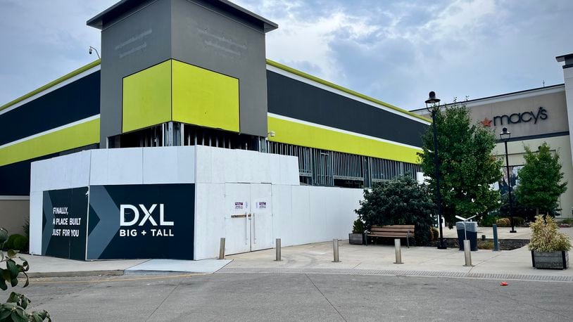 DXL Big + Tall will be located outside the main entrance of the Mall at Fairfield Commons at 2729 Fairfield Commons Blvd. NATALIE JONES/STAFF