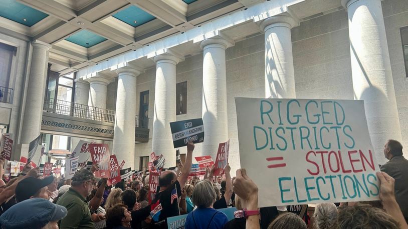 Over 400 people gathered in the Ohio Statehouse atrium on Monday to celebrate Citizens Not Politicians' official submission of over 731,000 signatures to the secretary of state's office supporting redistricting reform.