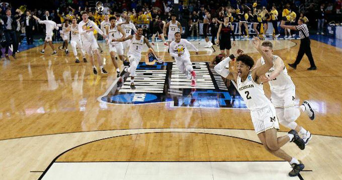 March Madness: Jordan Poole's buzzer-beater against Houston in 2018 - Maize  n Brew