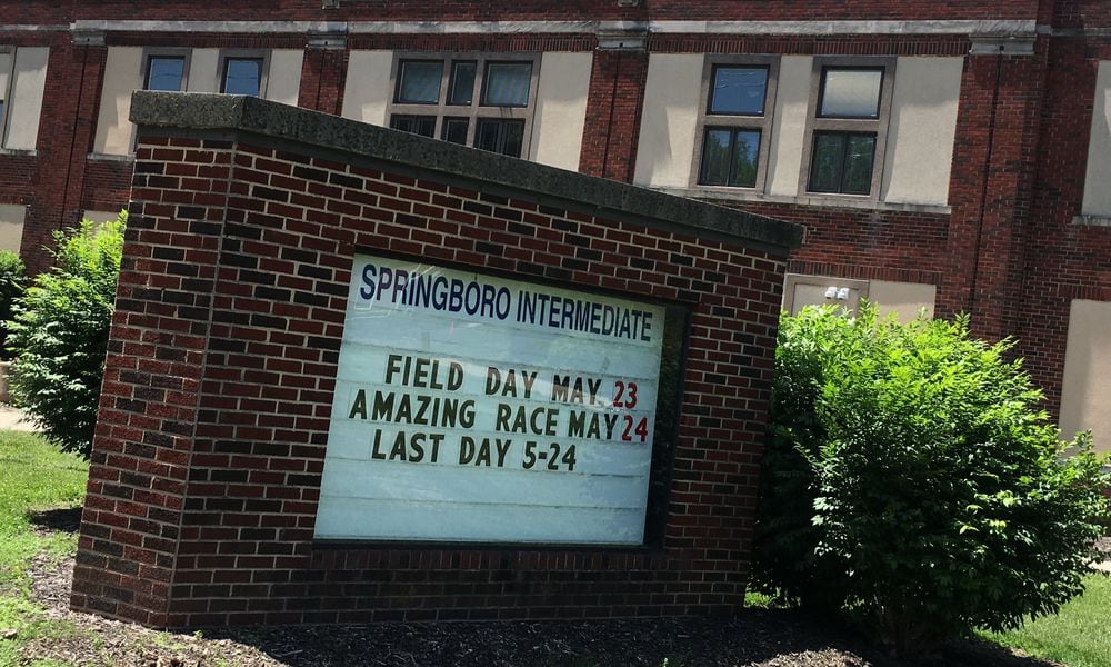 Springboro Intermediate School, formerly a high school, was built in 1929. FILE