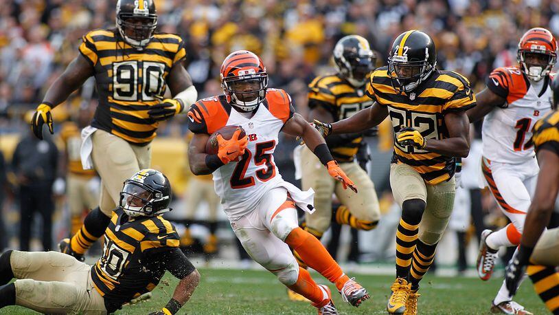 Bengals once again sporting 'tiger-inspired' Color Rush uniforms