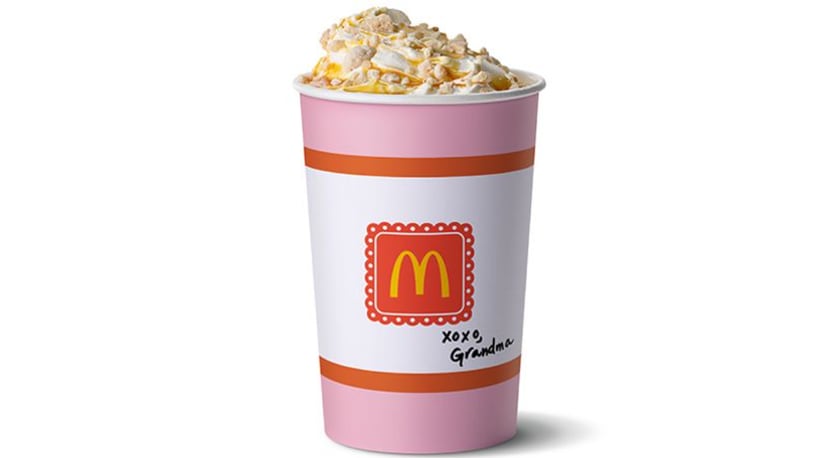 The Grandma McFlurry is available at McDonald's for a limited time. CREDIT: MCDONALD'S