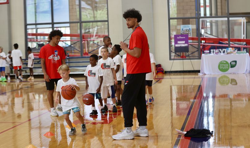 Obi Toppin Basketball Camp