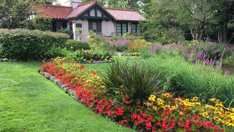 Oakwood’s Smith Gardens, given to the city in 1974, has been called a “community treasure.” CONTRIBUTED