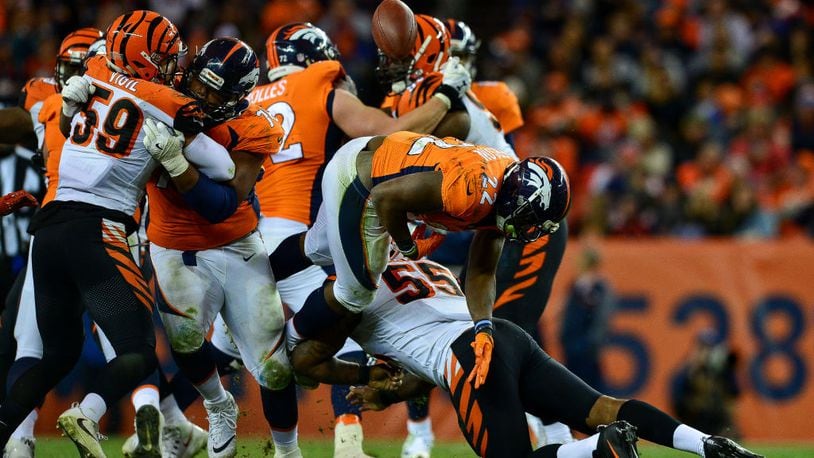 Photos: Vontaze Burfict's first game back with Cincinnati Bengals