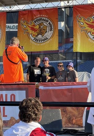 Archer’s Tavern competes at the National Buffalo Wing Festival