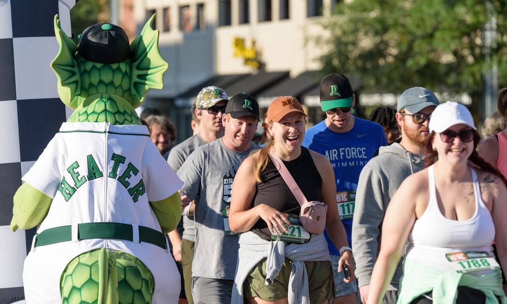 The Dayton Dragons hosted the Dragons 5K at Day Air Ballpark in downtown Dayton on Saturday, July 20, 2024. With over 2,000 participants, the timed race is one of the largest in the Miami Valley. TOM GILLIAM / CONTRIBUTING PHOTOGRAPHER