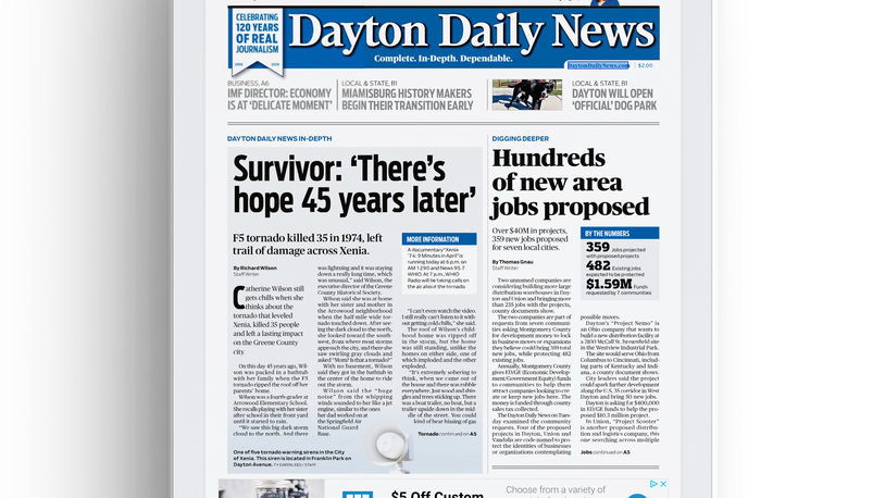 Dayton Daily News Epaper Coronavirus Coverage