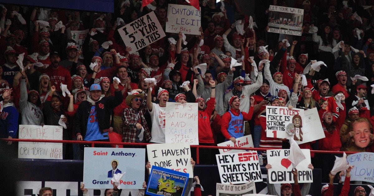 Photos: Signs at ESPN College GameDay at Dayton