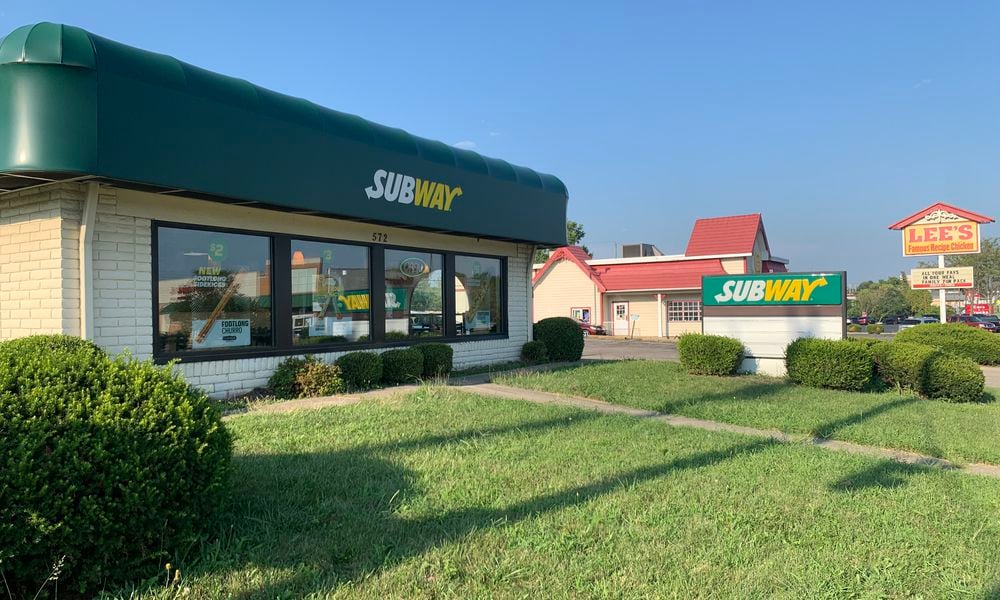 The Subway on West Main Street in Xenia has permanently closed, according to a sign from management on the door of the business. NATALIE JONES/STAFF