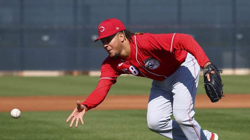 PHOTOS: Cincinnati Reds spring training, Feb. 17