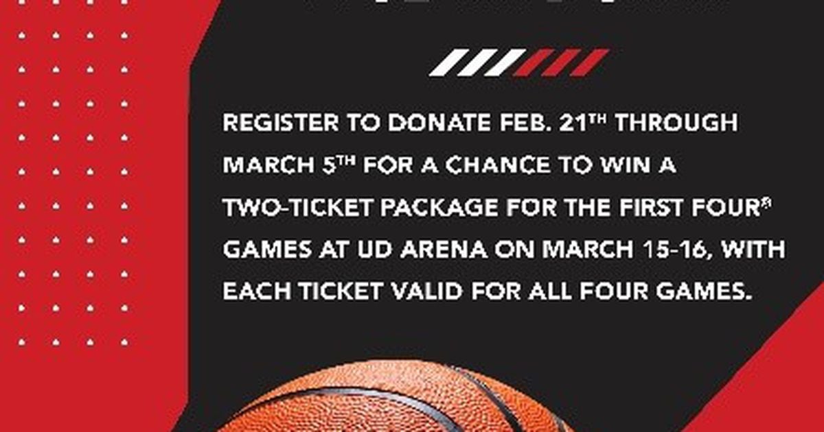 CBC donors get chance for First Four tickets at UD Arena