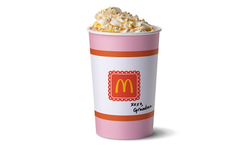 The Grandma McFlurry is available at McDonald's for a limited time. CREDIT: MCDONALD'S