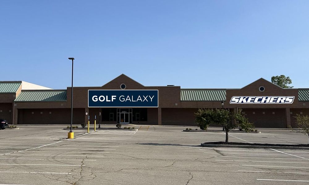 Golf Galaxy and Skechers will share the 33,000-square-foot space at 2661 Miamisburg Centerville Road in Miami Twp. The space previously was the home to Babies 'R' Us. CONTRIBUTED ILLUSTRATION