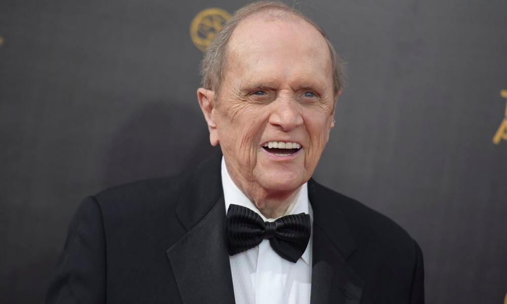 FILE - Bob Newhart appears at the Creative Arts Emmy Awards in Los Angeles on Sept. 10, 2016. Newhart, the deadpan master of sitcoms and telephone monologues, died in Los Angeles on Thursday, July 18, 2024. He was 94. (Photo by Richard Shotwell/Invision/AP, File)