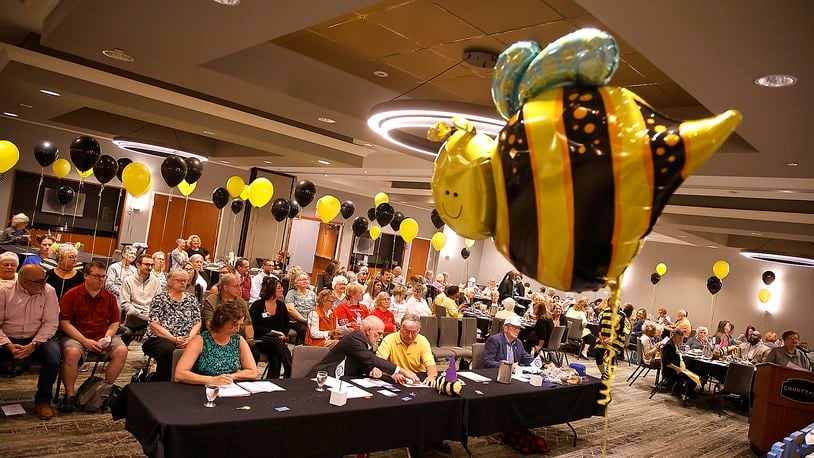 The 24th annual Altrusa Literacy Sting Tuesday, Sept. 26, 2023 at the Springfield Courtyard Marriot. BILL LACKEY/STAFF