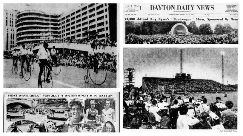 Throughout the years, Dayton has been a great place to celebrate Independence Day. DAYTON DAILY NEWS ARCHIVES