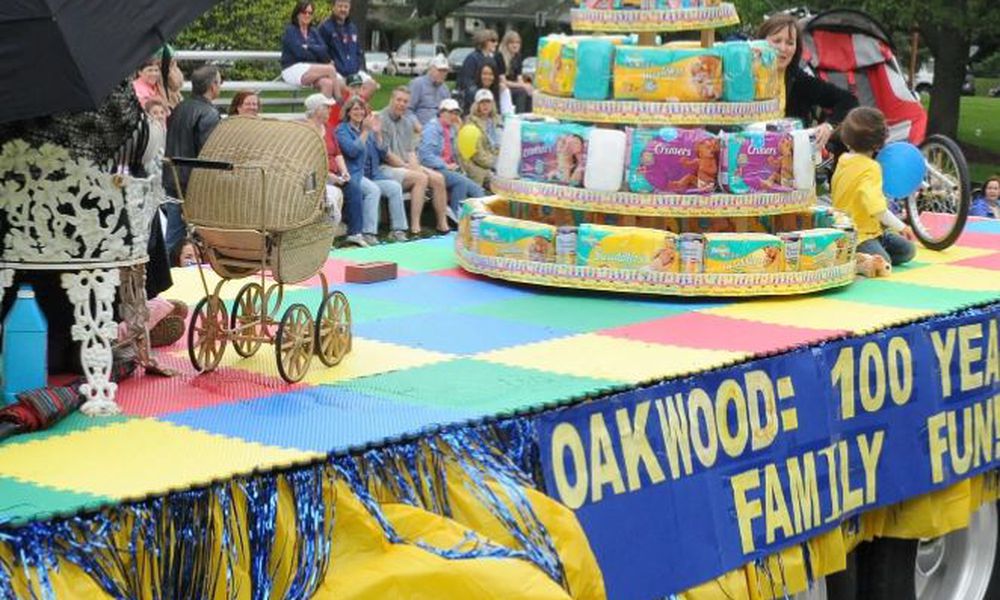 A noon parade is a part of Oakwoods annual That Day in May celebration. FILE