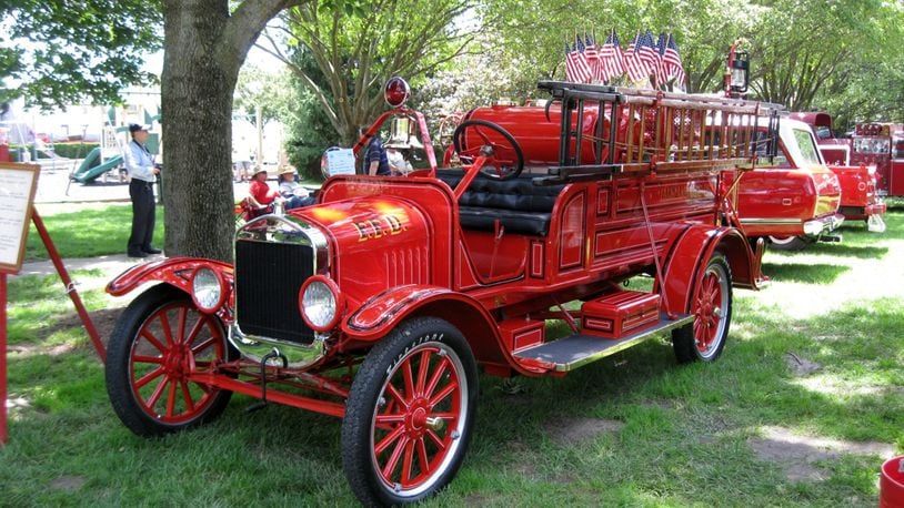 A 1922 Ford Model TT American LaFrance fire truck on display at the 25th annual Miami Valley Antique Fire Apparatus Show held at Carillon Historical Park in 2021. CONTRIBUTED PHOTO