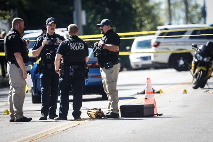 Dayton Police investigation on Germantown Street