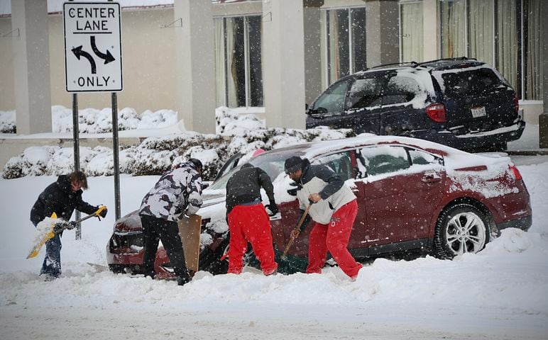 Area recovers from major winter storm