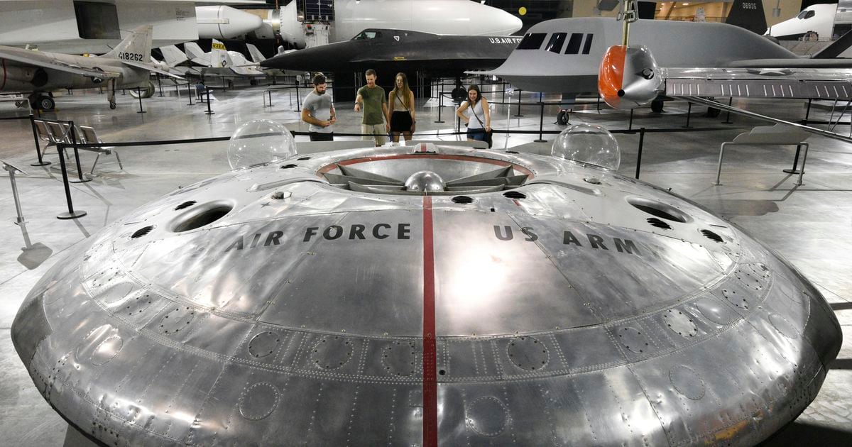 Vintage photos of a Avro Canada VZ-9AV Avrocar at the National Museum of  the U.S. Air Force get new attention