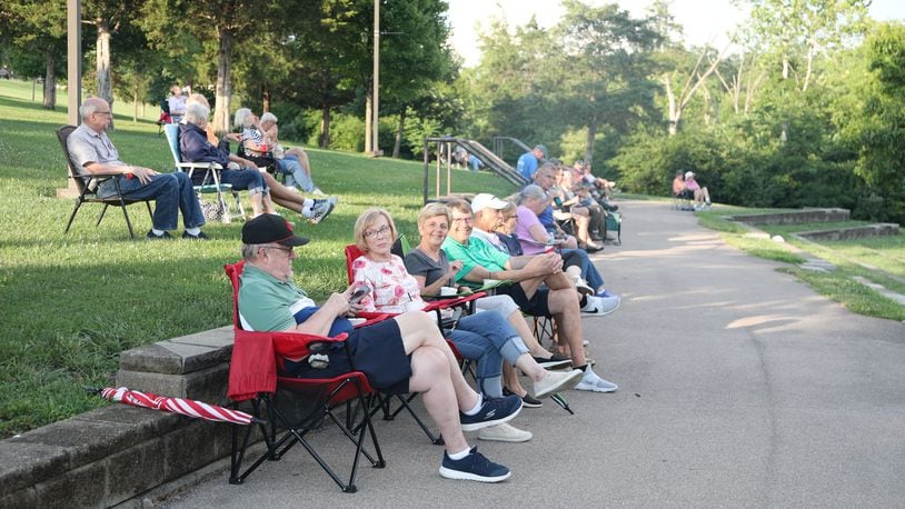 West Chester’s Keehner Park Concert Series will kick off with the West Chester Symphony and an ice cream social on  June 1. Pictured is a previous concert event at Keehner Park. CONTRIBUTED