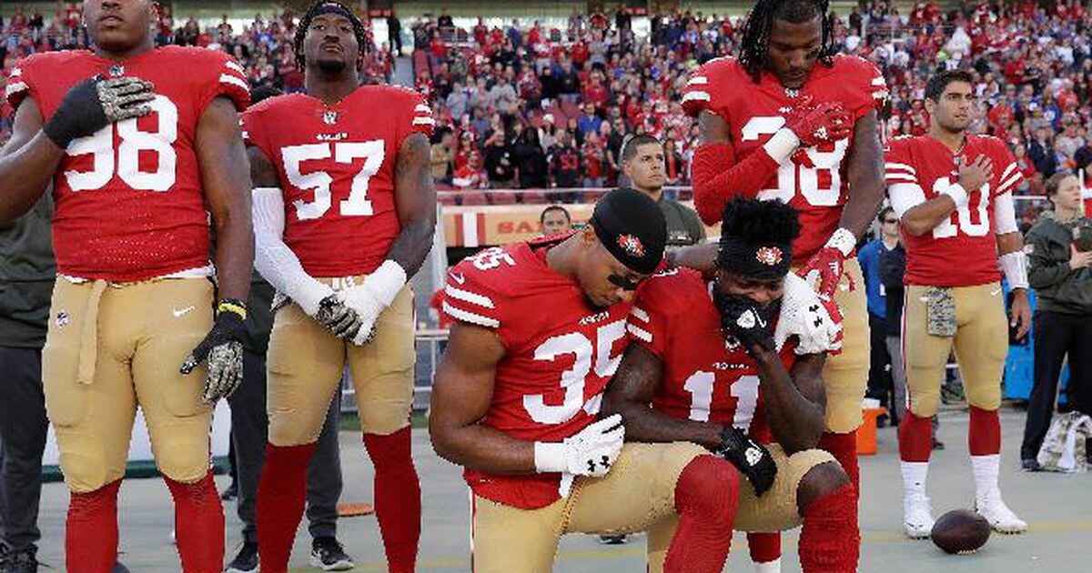 Veterans groups slam NFL players who kneel during anthem