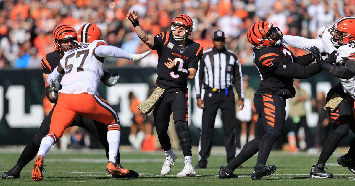 Browns' Garrett hoping to sack Burrow, Bengals on Halloween