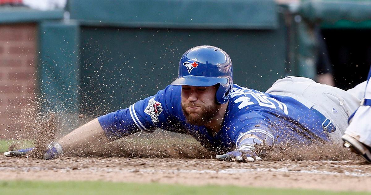 Blue Jays catcher Russell Martin plays shortstop for first time in