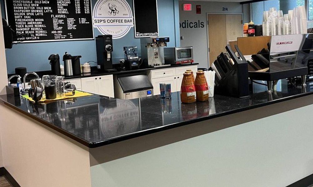 Wittenberg University recently opened Sip's Coffee Bar in Thomas Library's COMPASS: Sweet Success Center. Contributed